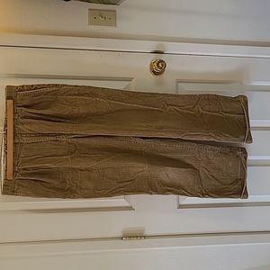 Vintage brown corduroy pants by French designer 32"x32"